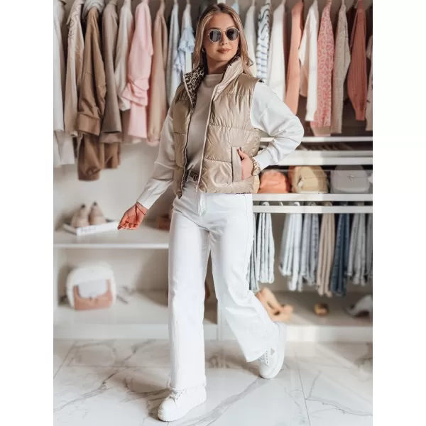  Telovnik DSTREET CHIPUFF TY4825 KARAMELA 