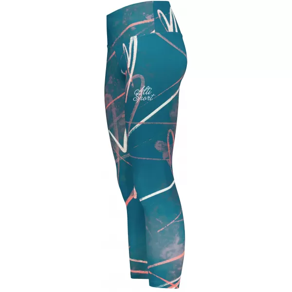  Ženske dolge premium pajkice ALTISPORT VOJ/ALW082LEG01 KEROZIN 