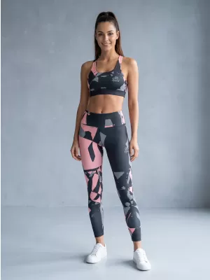 Ženske dolge premium pajkice ALTISPORT VOJ/ALW080LEG01 ČRNI LOSOS