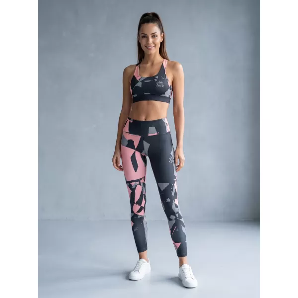  Ženske dolge premium pajkice ALTISPORT VOJ/ALW080LEG01 ČRNI LOSOS 