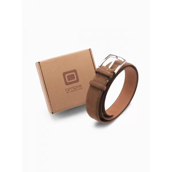  Moški pas OMBRE OU-ACBE-0112 RJAVA 
