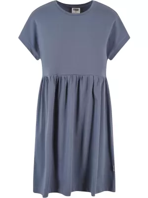 Obleka URBAN CLASSICS TB5040 VINTAGE MODRA