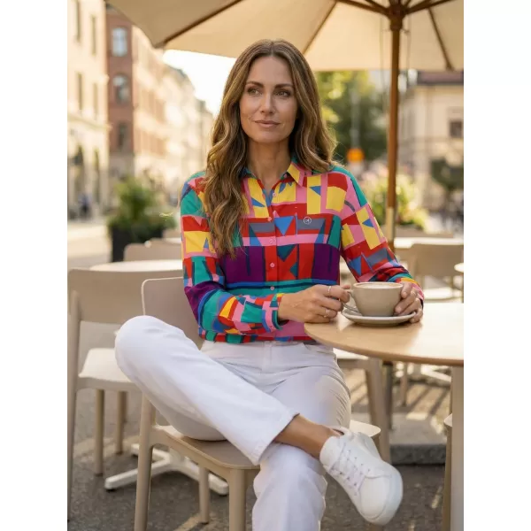  Ženska srajca ALTISPORT ELOISA ROZA 