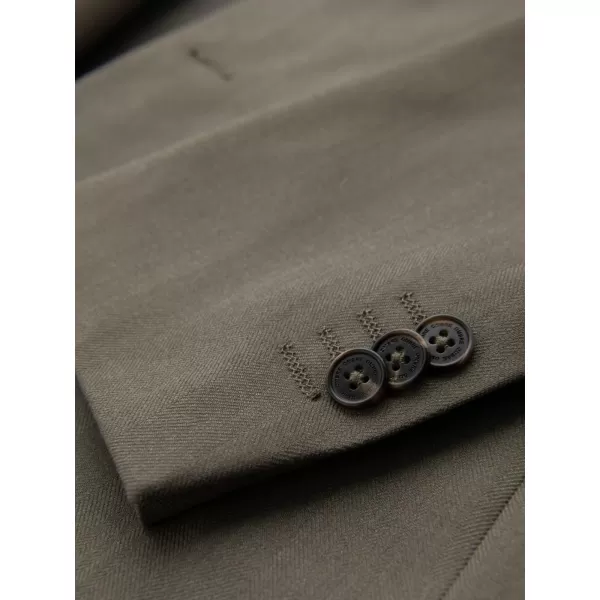  Pánské sako OMBRE OM-BLZB-0135 OLIVE 