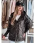 Ženska jakna DSTREET PUFFILOF TY4855 ČRN