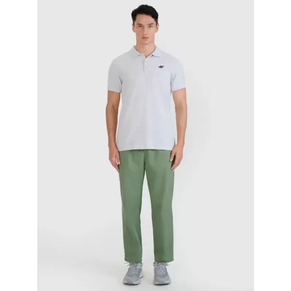  Srajca 4F WMM00TPTSM366 HLADNO SVETLO SIVA MELANGE 