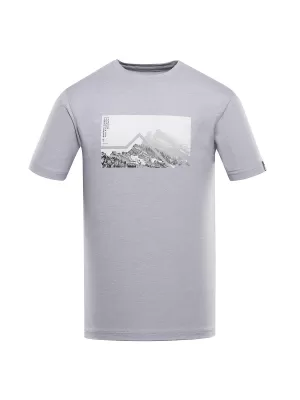 Moška majica s kratkimi rokavi ALPINE PRO GORAF 2 SIVA