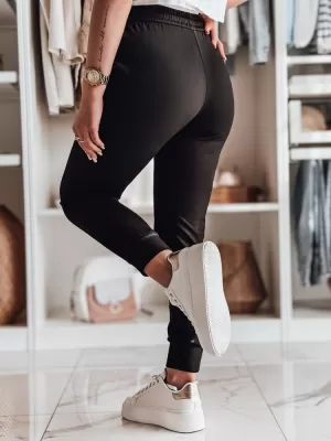 Ženske hlače DSTREET SPORTIVO UY2398 ČRN