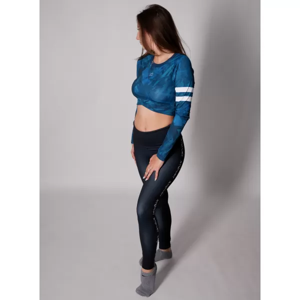  Vrhunski ženski funkcionalni top z dolgimi rokavi ALTISPORT VOJ/ALW096TR04 KEROZIN 