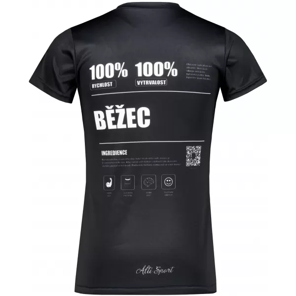  Ženska premium funkcionalna majica ALTISPORT BĚŽEC VOJ/ALW091TR01 ČRNA 