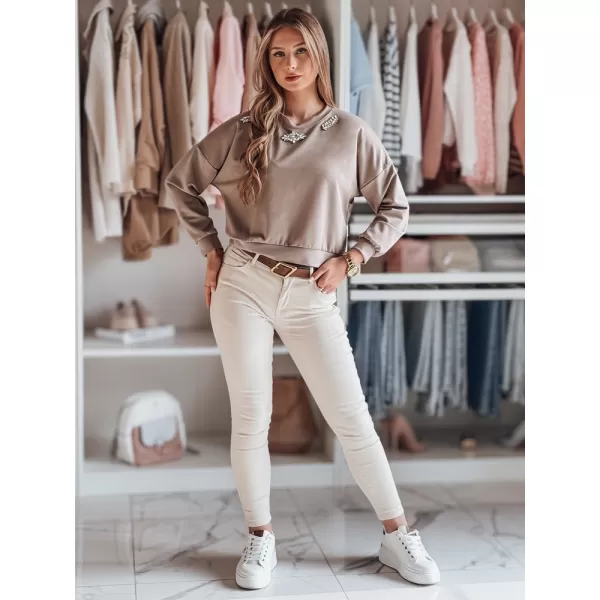  Ženske hlače DSTREET LODGE UY2434 BEŽ 