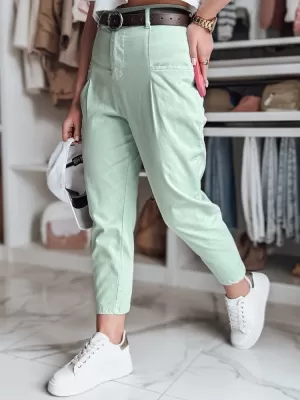 Ženske hlače DSTREET CHINOSKA UY2555 SVETLO ZELENA