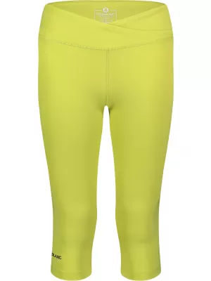 Ženske 3/4 pajkice za fitnes NORDBLANC NBSPL8037 ZELENA