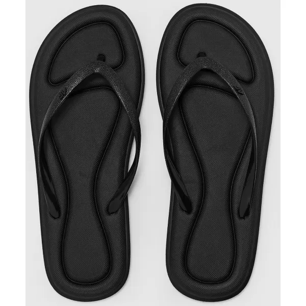  Ženske flip -flops 4F MM00FFLIF020A GLOBOKO ČRNA 
