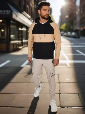 Moška jopica DSTREET BX5897 MEŠANICA BARV
