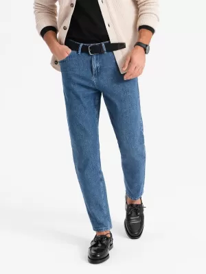 Kavbojke OMBRE OM-PADP-0225 TEMNO MODRA