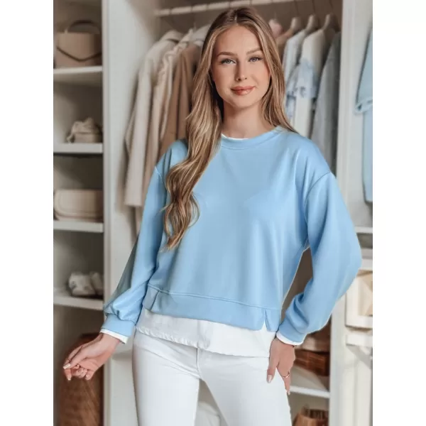  Damske trenirke DSTREET LUZZIO BY1382 SVETLO MODRA 