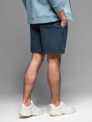 Kratke hlače OMBRE OM-SRWS-0122 MORNARSKO MODRO
