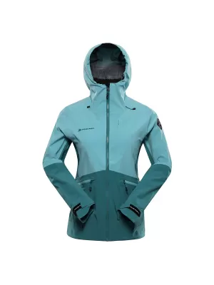 Ženska nepremočljiva jakna ALPINE PRO ZARRA MODRO