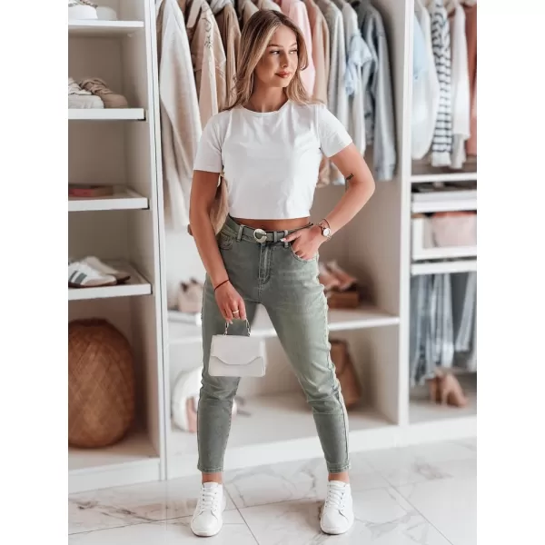 Ženske hlače DSTREET SLIMFIZ UY2494 MODRO 