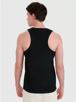 Tank Top 4F WMM00TSLEM126 GLOBOKO ČRNA