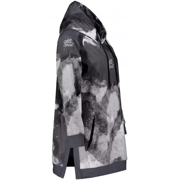  Ženski funkcionalni podaljšani pulover premium ALTISPORT VOJ/ALW093MI03 SIVA 