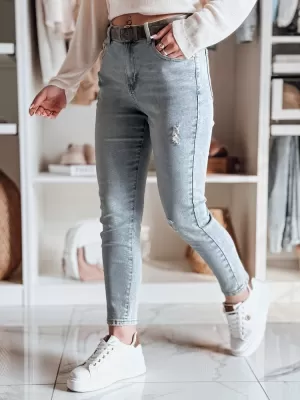 Ženske hlače DSTREET MIXFELL UY2418 MODRO