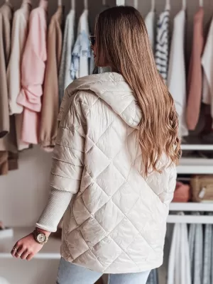 Ženska jakna DSTREET PUFFILOF TY4856 BELA