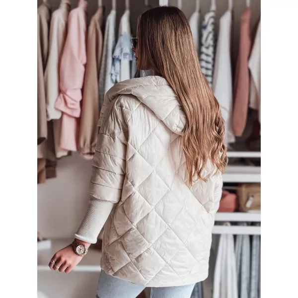  Ženska jakna DSTREET PUFFILOF TY4856 BELA 