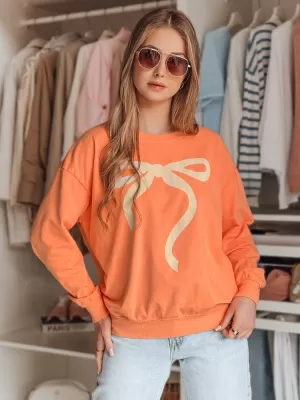 Damske trenirke DSTREET SOFTTIE BY1378 ORANŽNA