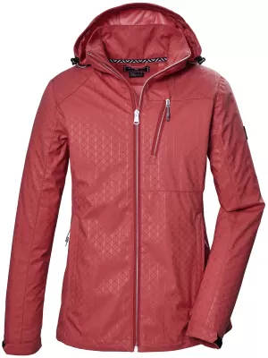 Ženska softshell jakna KILLTEC KOS 121 42852 RDEČA
