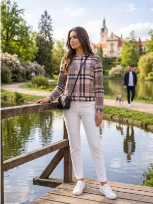 Ženska jakna ALTISPORT ELICE BEŽ