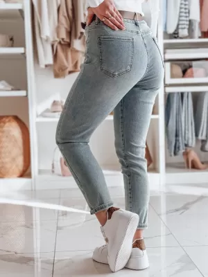 Ženske hlače DSTREET SLIMVISA UY2460 MODRO