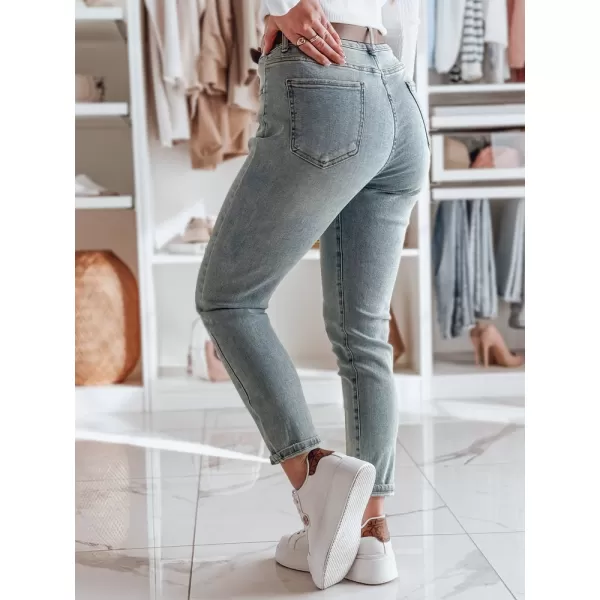  Ženske hlače DSTREET SLIMVISA UY2460 MODRO 