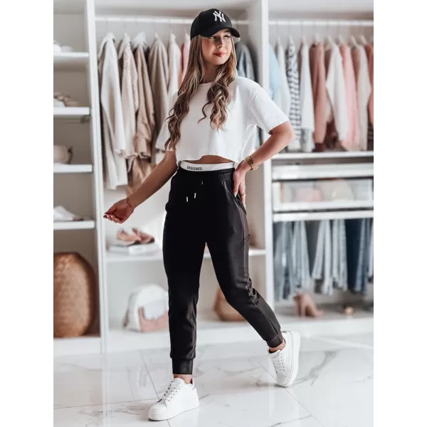  Ženske hlače DSTREET SPORTIVO UY2398 ČRN 