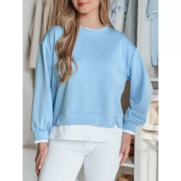  Damske trenirke DSTREET LUZZIO BY1382 SVETLO MODRA 