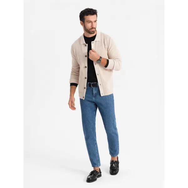  Kavbojke OMBRE OM-PADP-0225 TEMNO MODRA 