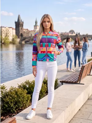 Ženska jakna ALTISPORT ELICE ROZA