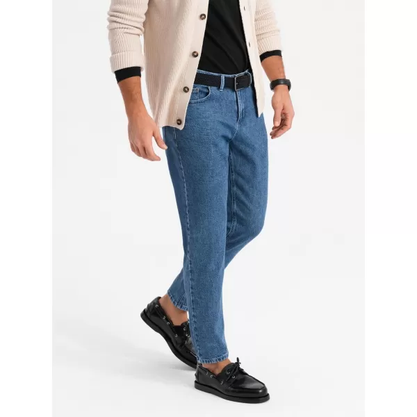  Kavbojke OMBRE OM-PADP-0225 TEMNO MODRA 