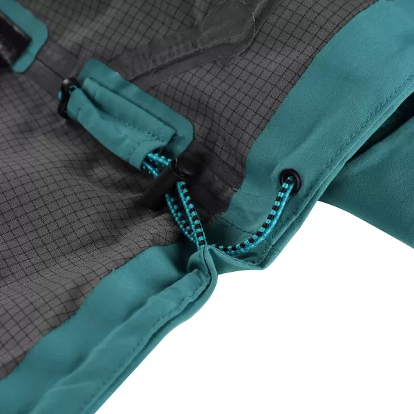  Ženska nepremočljiva jakna ALPINE PRO ZARRA MODRO 