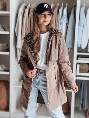 Ženska jakna DSTREET TY4873 KHAKI
