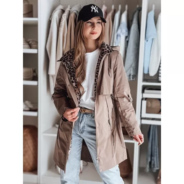  Ženska jakna DSTREET TY4873 KHAKI 