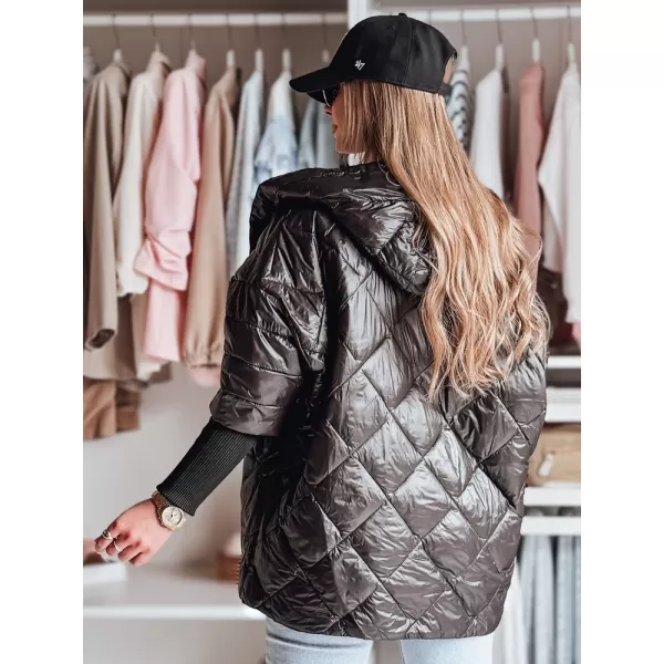  Ženska jakna DSTREET PUFFILOF TY4855 ČRN 