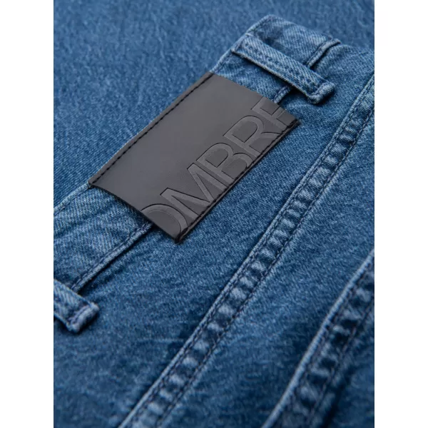 Kavbojke OMBRE OM-PADP-0225 TEMNO MODRA 