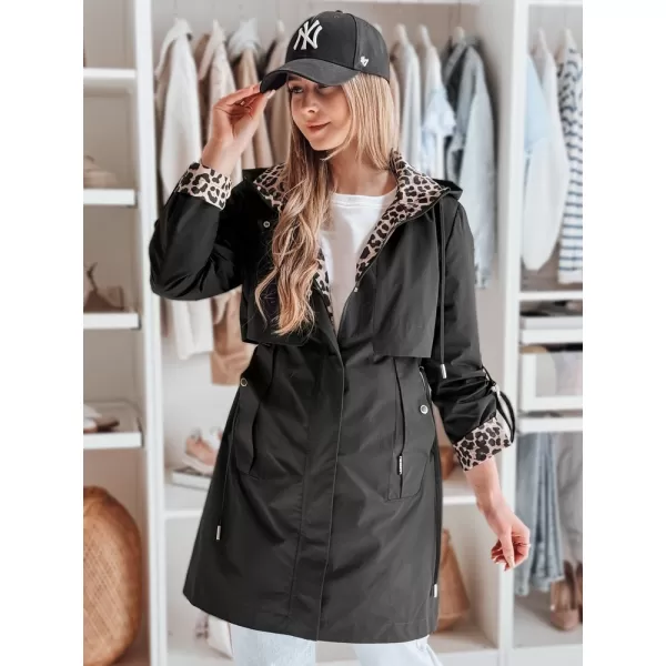  Ženska jakna DSTREET TY4871 ČRN 