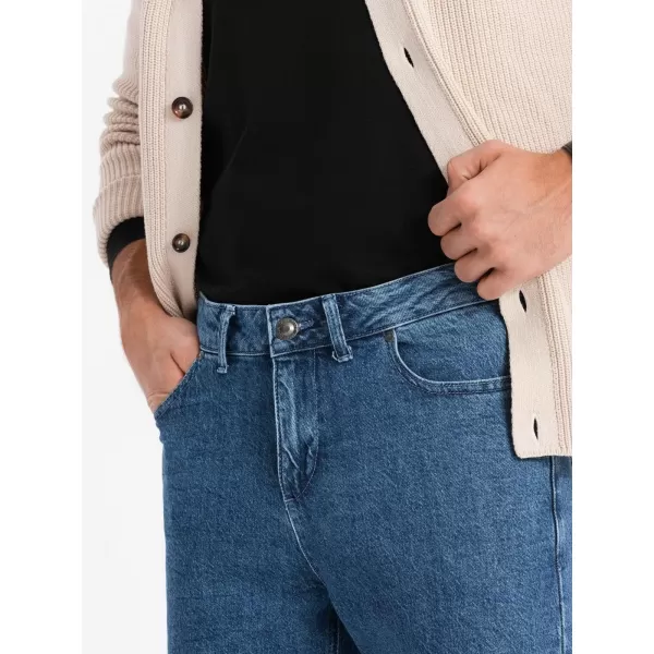  Kavbojke OMBRE OM-PADP-0225 TEMNO MODRA 