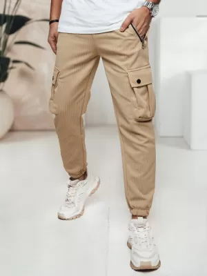 Hlače DSTREET UX4464 KHAKI