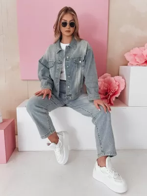 Ženska jakna DSTREET NOVAJIN TY4838 MODRO