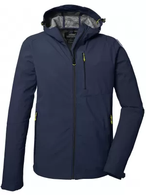 Moška softshell jakna KILLTEC KOS 259 41367 TEMNO MODRA