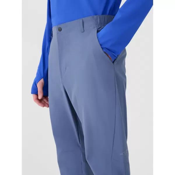  Hlače 4F WSS25TFTRM0790 DENIM 